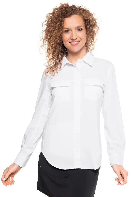 Huge Markdowns Women's Plus-Size Attire Huge Markdowns Women's Mylitta Travel Shirt | White