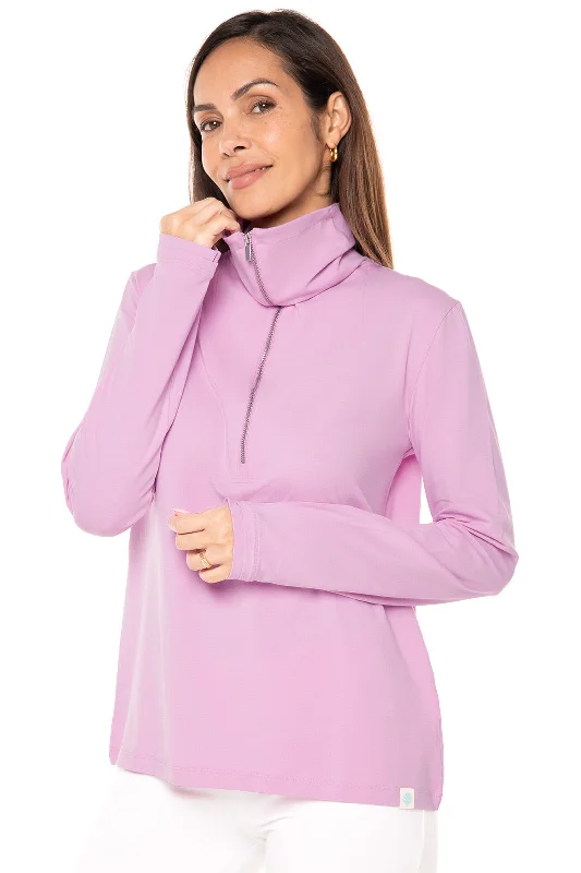 Ride The Style Wave Women's Stylish Vacation Attire Ride The Style Wave Women's Collins 3/4 Zip | Peony Pink