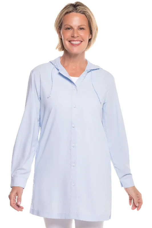 Limited Stock, Big Sale Women's Trendy Attire Limited Stock, Big Sale Women's Iztapa Beach Shirt | Light Blue