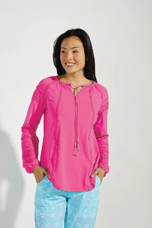 Style Redefined Women's Holiday Apparel Style Redefined Women's Sarti Shirt | Magnolia Pink