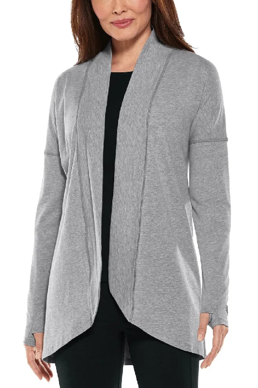 Chic And Edgy Women's Timeless Attire Chic And Edgy Women's LumaLeo Sun Wrap | Grey Heather