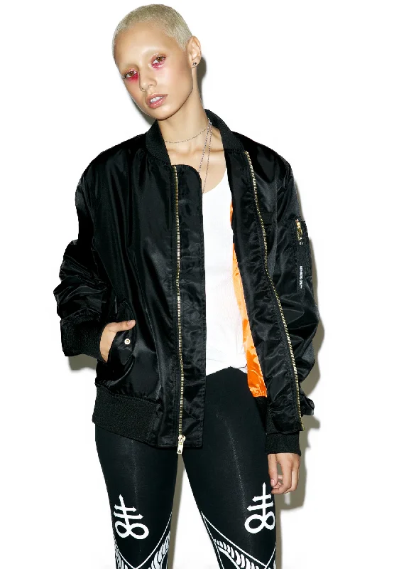 Comfortable Outfit For Women Trend Leading Collection MA-1 Bomber Jacket