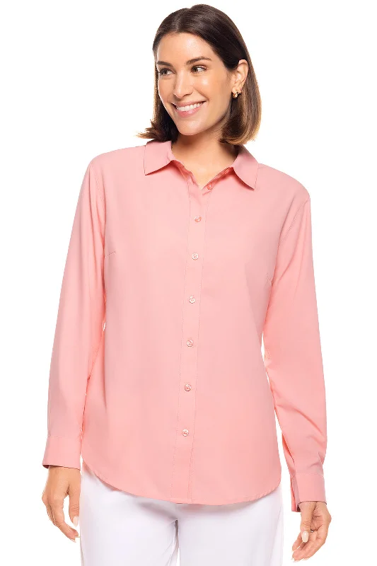 Trendy Threads Women's Resort Garments Trendy Threads Women's Rhodes Shirt | Peachy Pink