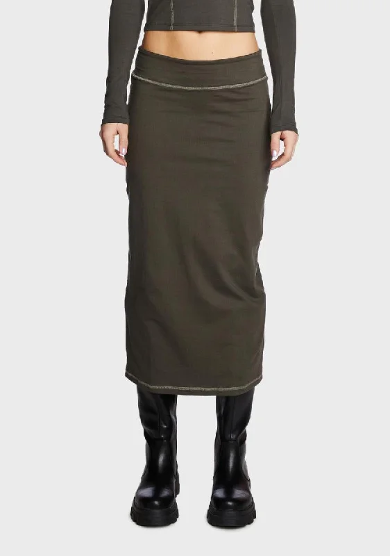 Women's Outdoor Attire Don't Miss Out Peka Midi Skirt