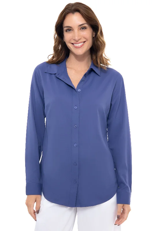 Seasonal Picks Women's Work Outfit For The Office Seasonal Picks Women's Rhodes Shirt | Future Dusk