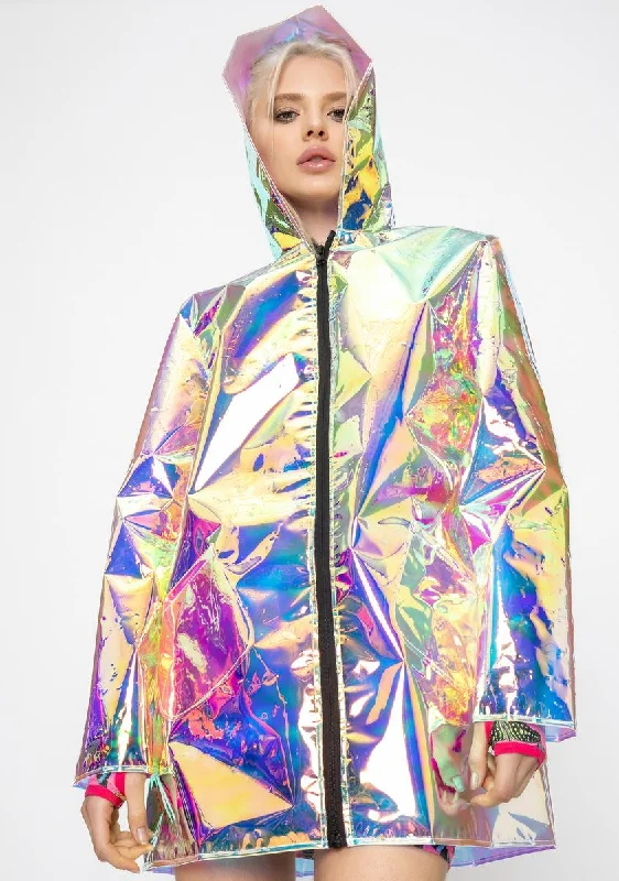 Luxury Women's Clothes Summer Deals Solar Beam Iridescent Jacket