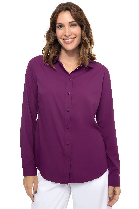 Best Sellers Women's Classic Outfit Best Sellers Women's Rhodes Shirt | Rich Plum