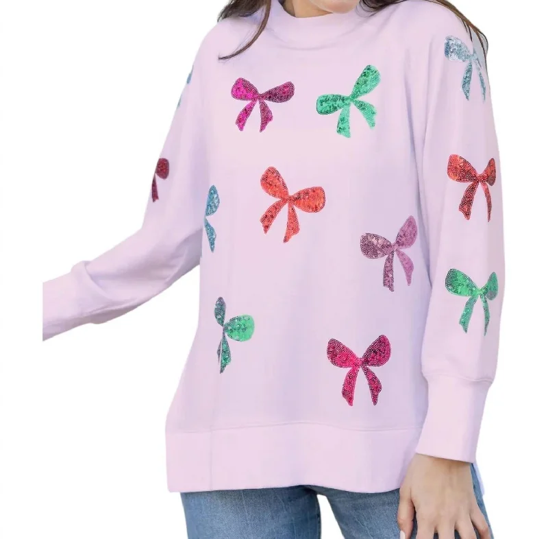 Women's Vacation Clothes Exclusive Discount Katie Sweatshirt In Bows