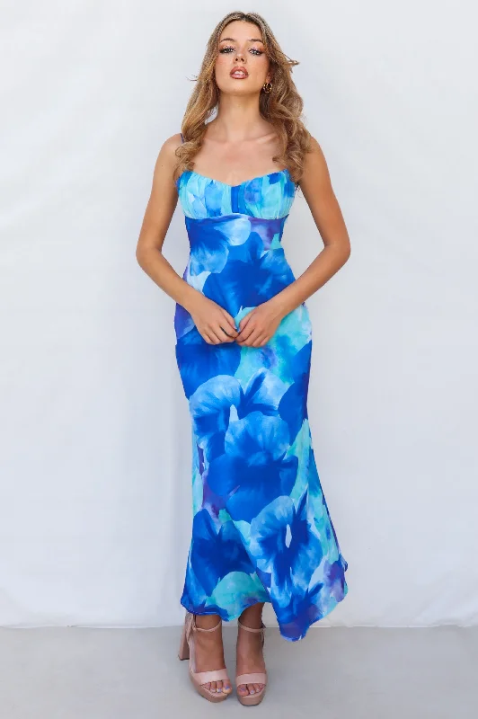 Classic Women's Apparel Buy More, Save More Anna Maxi Dress - Blue