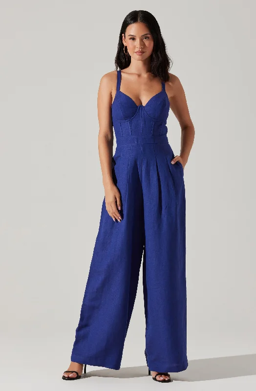 Women's Comfy Attire For Lounging Special Offer For You Caspar Wide Leg Jumpsuit