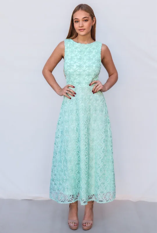 Formal Outfit For Women Trendy Styles Levi Midi Dress - Mint