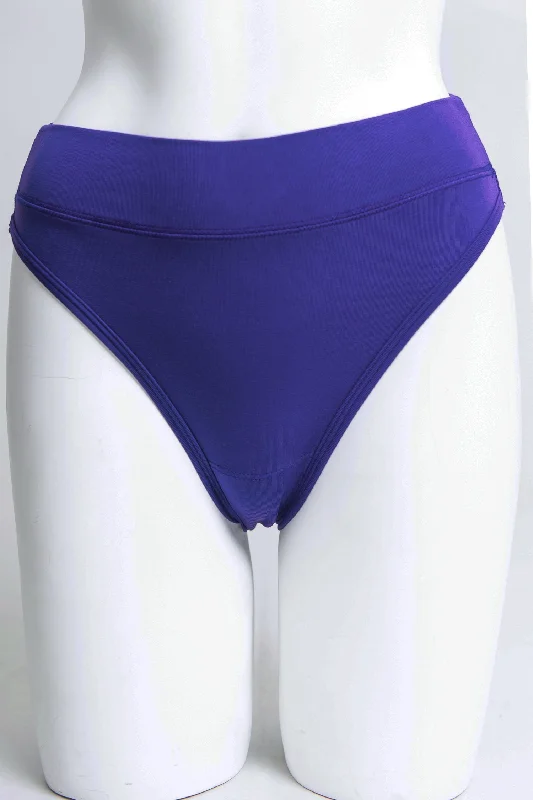 Affordable Luxury Women's Apparel Affordable Trendy Fashion La Thong, Violet, Bamboo