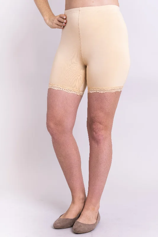 Sustainable Women's Apparel Elevated Casual Discounts Kitty Undershorts, Beige, Bamboo