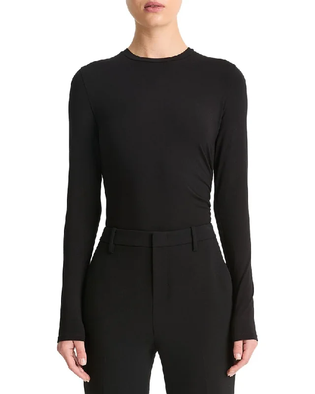 Absurdly Cheap Sale Vince Side Drape Top