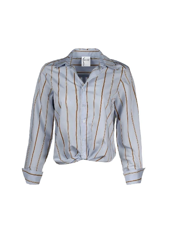 Special Offers Women's Moxie Shirt In Menswear Stripe