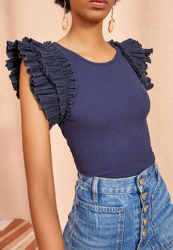 Affordable Trendy Fashion Lilo Top In Midnight