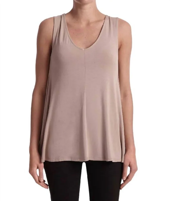 Trendy Styles Tolerance Top In Beige