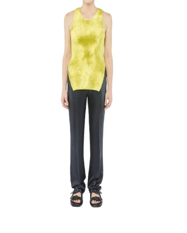 Sophisticated Fashion Veva Top In Lime