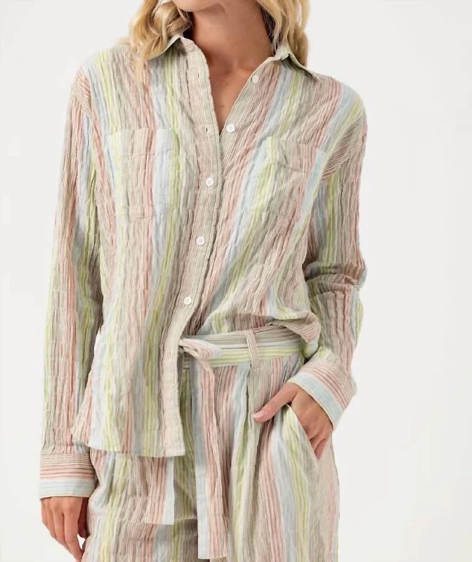 Classy Style Discounts Emmie Shirt In Multi