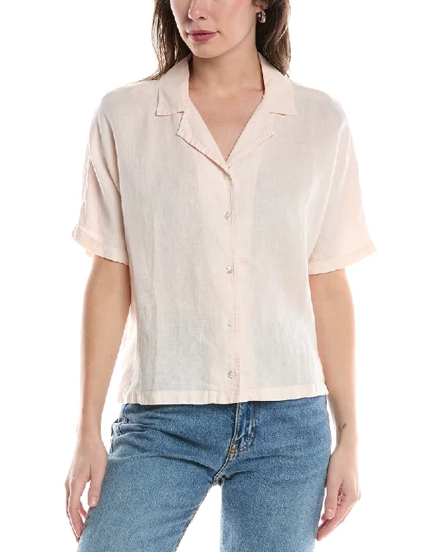 Flash Sale Fever James Perse Lightweight Boxy Linen Shirt