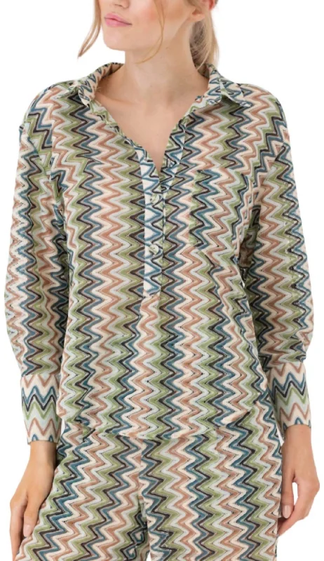 Statement Fashion Offers Belize Top In Wave Stitch