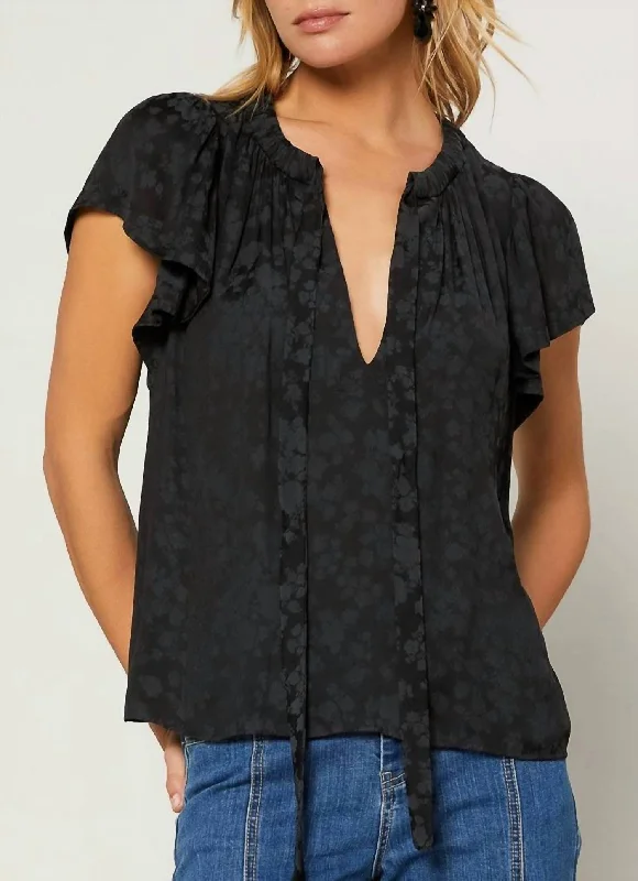 Sale Event, Prices Rock Tina Top In Black