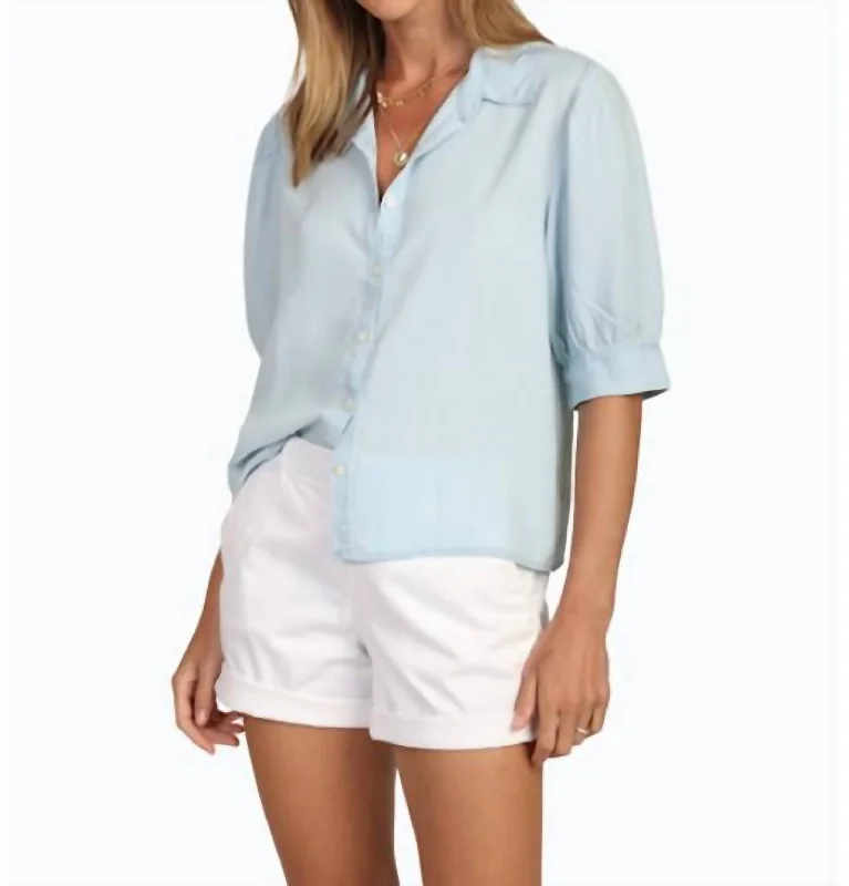 Laid-Back Fashion Offers Chloe Shirt In Blue