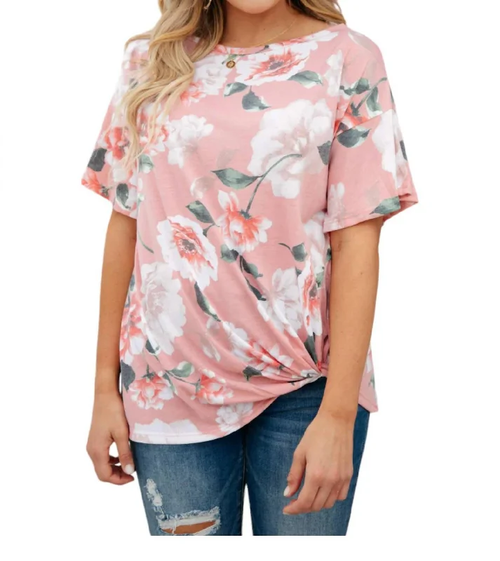 Hot Brand Discounts Feeling Pretty Shirt In Pink