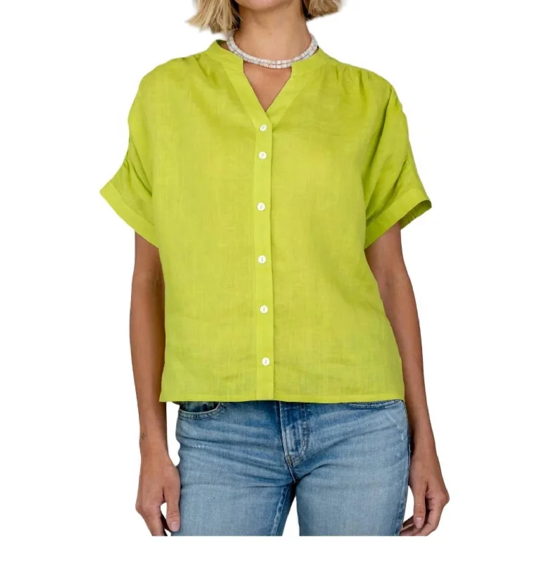 Relaxed Style Deals Tatum Top In Pear