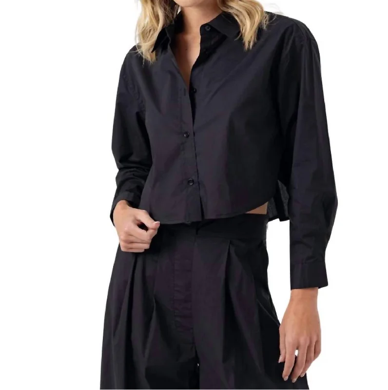 Trend Forward Threads Charlie Shirt In Black