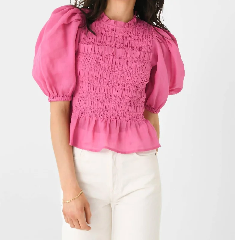 Style Breakthroughs Cole Top In Pink