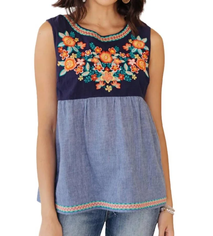 Massive Savings Harmony Top In Blue