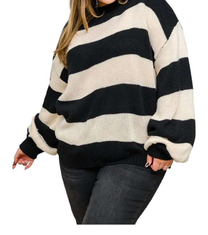 You'll Love Us Because Strike Stripe Shirt In Black