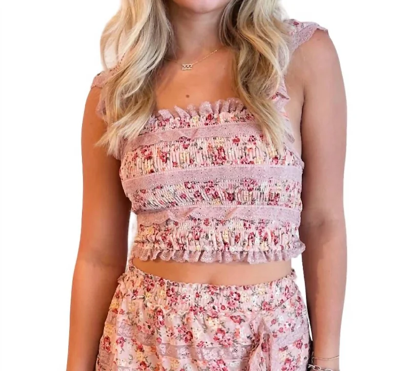 Luxury Casual Deals All The Love Top In Pink