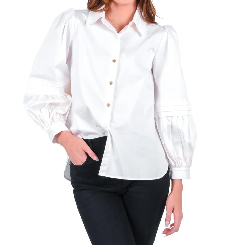 Get The Latest Trends Oxford Shirt In White