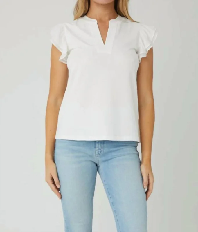 Flash Sale Now Chloe Top In White