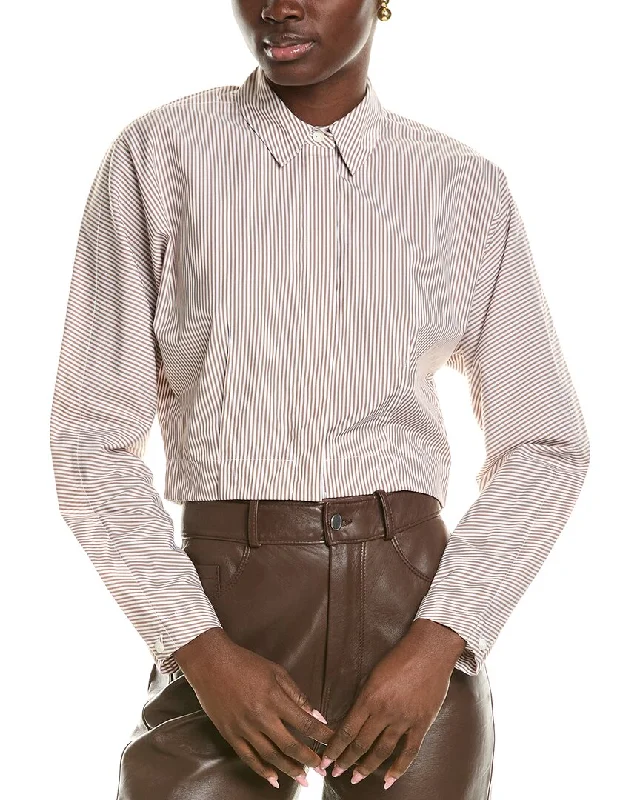 Trendy Street Style rag & bone Morgan Stripe Shirt