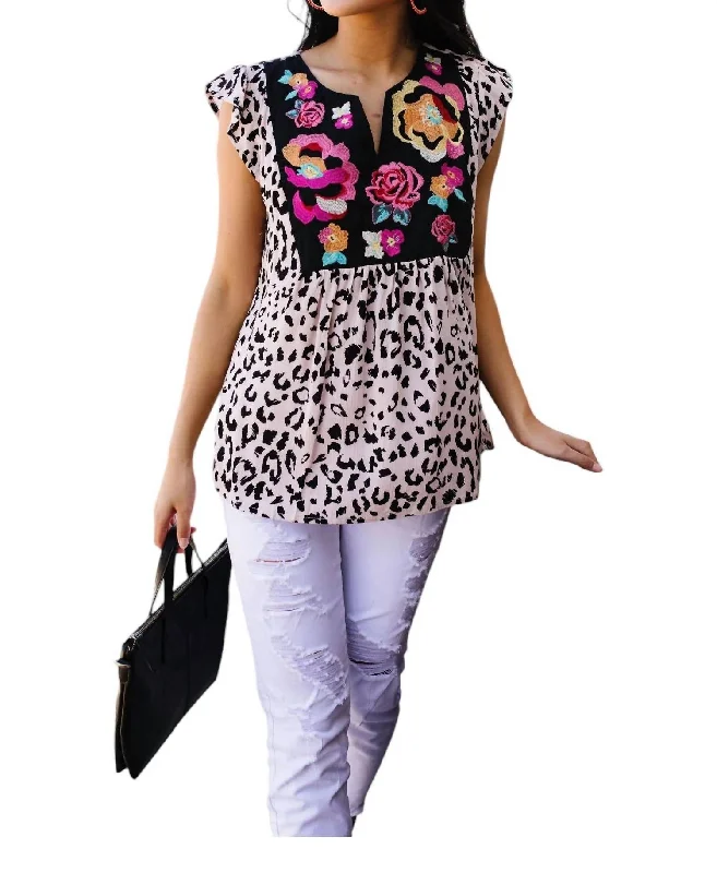 Buy More, Save More Flower Garden Top Shirt In Pink