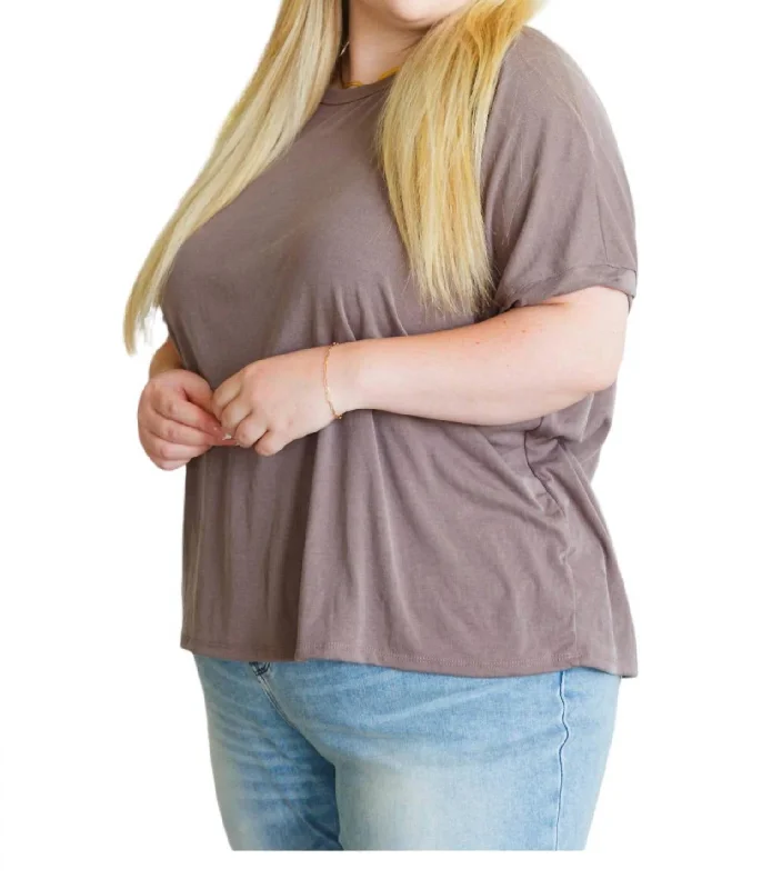 Massive Savings So Good Relaxed Fit Top In Mocha