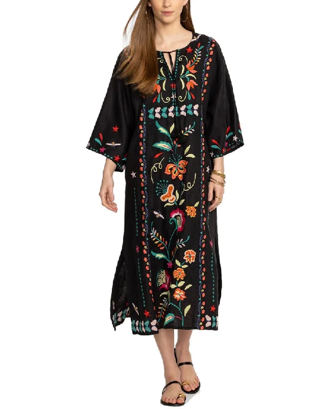 Women's Holiday Clothing Exclusive Deals Online Johnny Was Averi Linen Kaftan