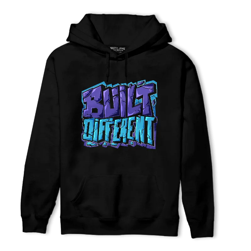 Sleek And Contemporary Gender-Free Outfits Imeless Style NastyJamz Aqua 6s Hoodie Match Built Different