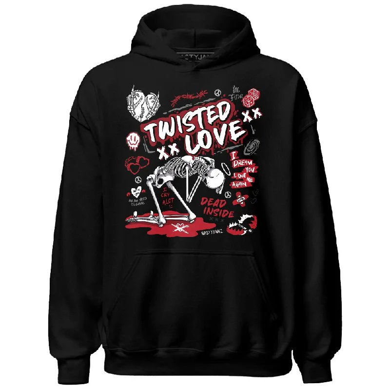 Trendy Unisex Best-Sellers Black Toe 14s NastyJamz Hoodie Match Twisted Love