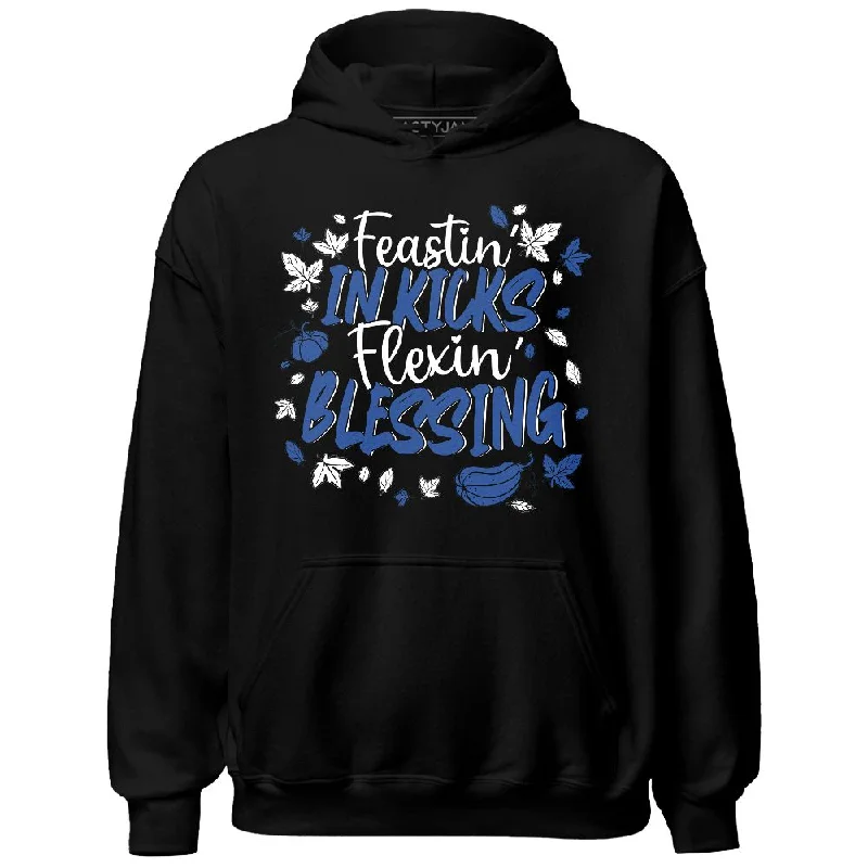 Minimalist Unisex Fashion Must-Haves Bid Farewell To The Old Season Blueberry 12s NastyJamz Hoodie Match Kicks Feasting