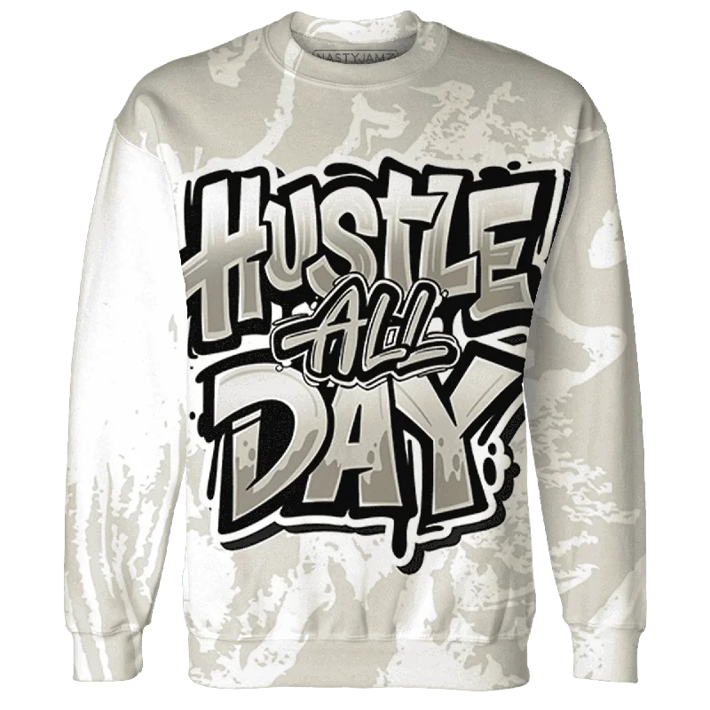 Versatile Clothing For All Genders Flash Sale, Don'T Miss NastyJamz Gratitude 11s Sweatshirt Match Hustle All Day All-Over Print