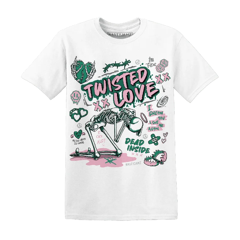 Modern Unisex Wardrobe Staples Weekend Exclusive NastyJamz Dunk Pink Malachite Medium Soft Low Sail T-Shirt Match Twisted Love