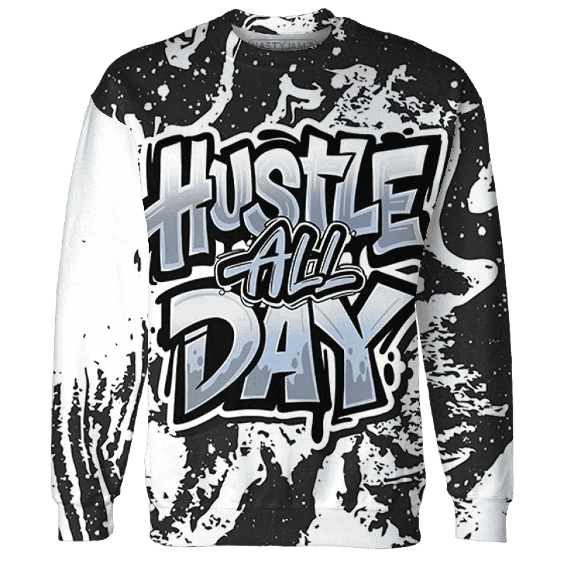 Unisex Casual Wear For All Seasons The Latest Trends NastyJamz Reverse Oreo 6s Sweatshirt Match Hustle All Day All-Over Print